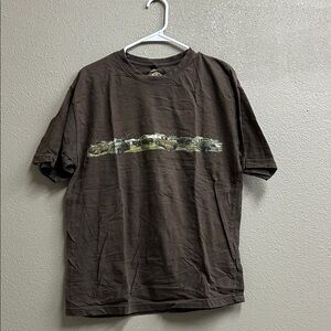 Vintage Car Print Brown Men's Tee